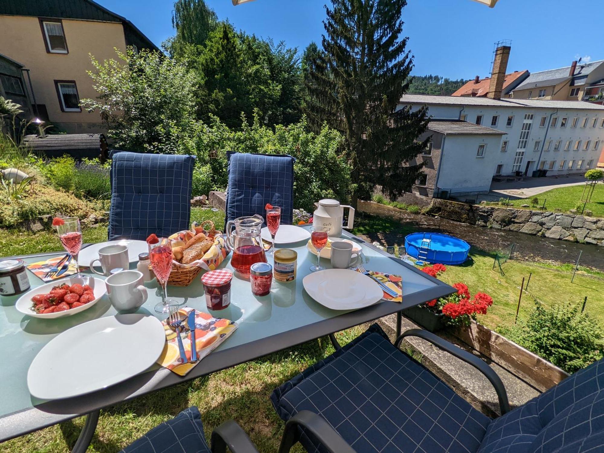 F3 Urlaubsmagie - Pool, Garten & Terrasse - 4P Sebnitz Eksteriør bilde