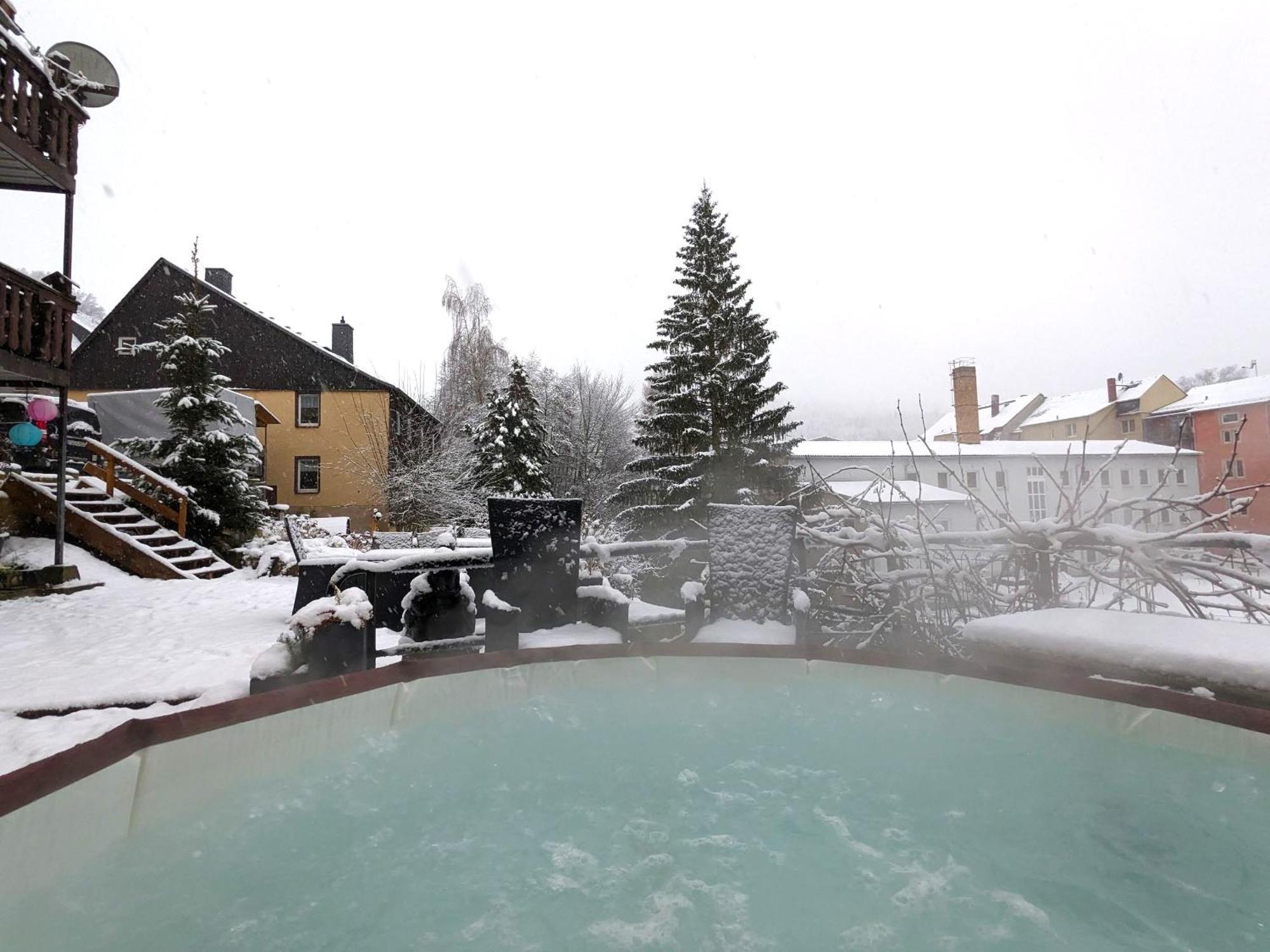 F3 Urlaubsmagie - Pool, Garten & Terrasse - 4P Sebnitz Eksteriør bilde