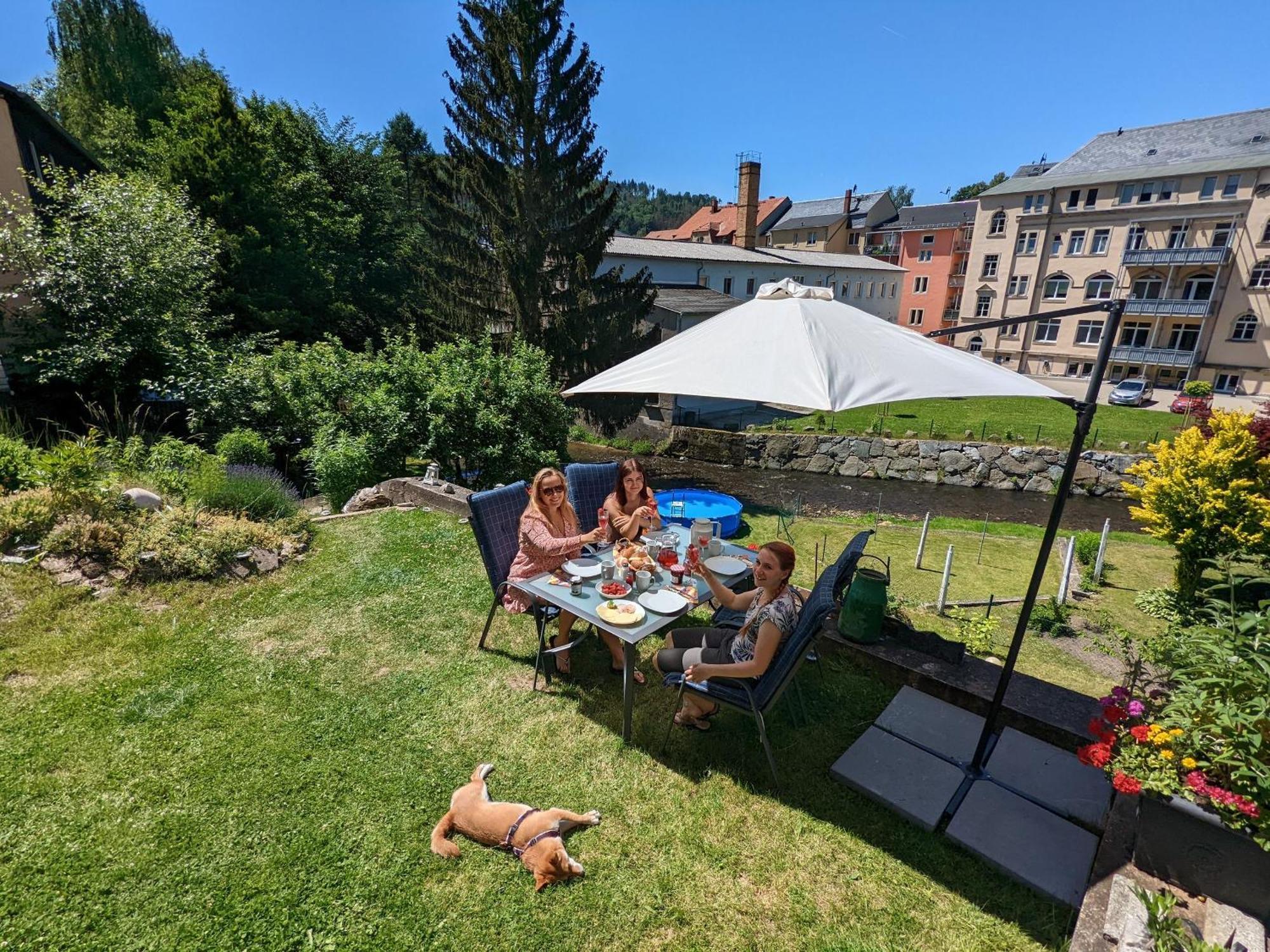F3 Urlaubsmagie - Pool, Garten & Terrasse - 4P Sebnitz Eksteriør bilde