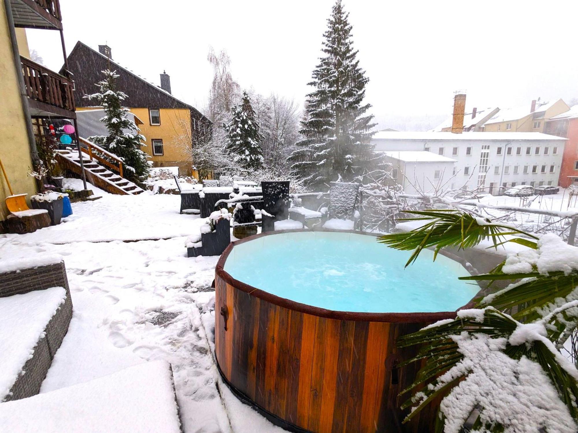 F3 Urlaubsmagie - Pool, Garten & Terrasse - 4P Sebnitz Eksteriør bilde